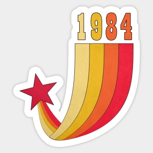 Vintage 1984 Sticker